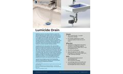SteriLumen - Model SLD-1 - Lumicide Drain - Brochure