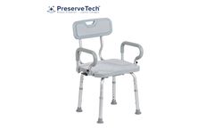 PreserveTech - Model RTL12A001-GR - 360° Swivel Bath Chair