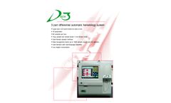 Drew-3 - 3-Part Differential Automatic Hematology System Brochure
