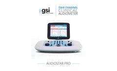GSI AudioStar - Model Pro - Clinical Audiometer - Brochure