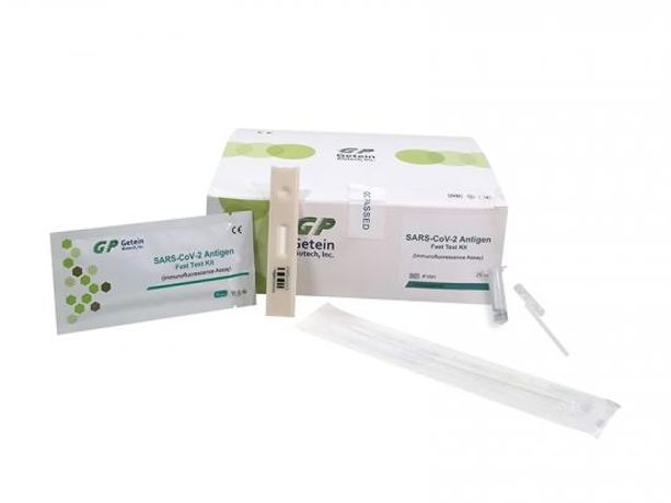 Getein Biomedical - COVID-19 SARS-CoV-2 Antigen Rapid Test Kit (Immunofluorescence Assay)