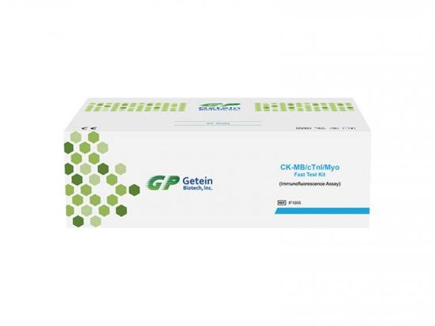 Getein Biomedical - CK-MB/cTnI/Myo Fast Test Kit (Immunofluorescence Assay)