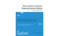 Isabel - Clinical Educator Tools - Brochure