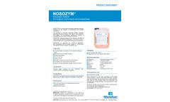 Nosozym - Tri- Enzymatic Cleaner for Endoscopes and Surgical Instruments - Brochure