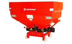 Growmak - Model GRW 1500 - Mounted Type Double Disc Fertilizer Spreader 1500 lt