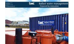 Ballast Water Containers (BWC) - Company Profile - Brochure