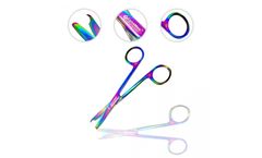 Cynamed - Cynamed Suture Stitch Scissors with Multicolor Titanium Coating