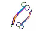 Cynamed - Cynamed Lister Bandage Scissor with Multicolor Titanium Coating