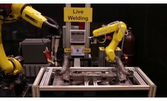 Robotic Arc Welding with Servo Robot Seam Tracking Process Control & FANUC ARC Mate 100iD Robot - Video