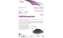 Nanoshel - Model NS6130-01-104 - Silver Nanopowder Brochure