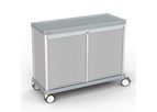 Lakeside - Model TRS-110D - Double Door Logistics Supply Cart, 43 Inches Tall