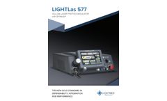 LIGHTLas - Model 577 - Yellow Laser Photocoagulator with SP-Mode - Brochure