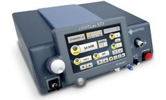 LIGHTLas - Model 577 - Yellow Laser Photocoagulator Console 2.0W, 7 Inch LCD W/ 1 KEY Footswitch