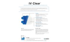 Covalon - Model IV Clear - Antimicrobial Clear Silicone Adhesive Securement Dressing with Chlorhexidine and Silver - Brochure