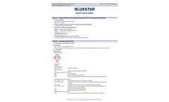 Bluestar - Model BL-504TR - Training 4 Applications Tablets - Safety Data Sheet