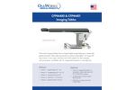 Oakworks - Model CFPM400 - Integrated Headrest Imaging-Pain Management Table - Brochure