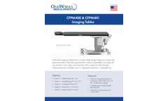 Oakworks - Model CFPM400 - Integrated Headrest Imaging-Pain Management Table - Brochure