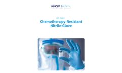 KINGFA - Model KG1801 - Chemotherapy-Resistant Nitrile Glove - Datasheet