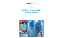KINGFA - Model KG1101 (CE) - Nitrile Examination Gloves - Datasheet