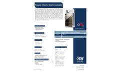 LW Scientific - Model FWL-015L-D053 - Ready Warm Wall Incubator - Brochure