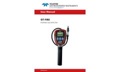 Teledyne - Model GT-Fire - Handheld Gas Detection Meter - Brochure