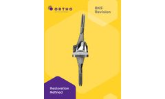 Ortho - Model BKS - Revision System- Brochure
