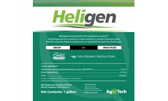 AgBiTech Heligen - Biological Insecticide for the Control of Helicoverpa Spp. Larvae - Brochure