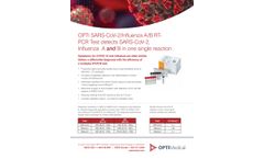 OPTI - SARS-CoV-2/Influenza A/B RT-PCR Test Brochure