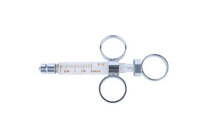 2Ml - Glass Syringe - Control Glass Syringe - Control Glass ...