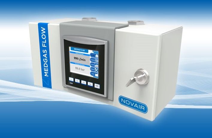 Novair - Gas Flow and Consumption Measure Device with Medgas Flow