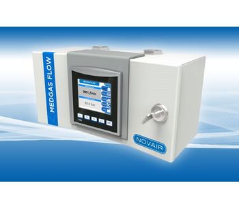 Novair - Gas Flow and Consumption Measure Device with Medgas Flow