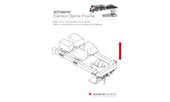 Schaerer - Model CSF - Cabon Spine Frame - Brochure