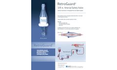 RetroGuard - Arterial Safety Valve- Brochure