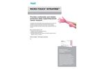 Micro-Touch Nitrafree - Nitrile Examination Gloves - Datasheet