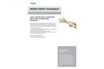 Micro-Touch DermaClean - Latex, Powder-Free, Examination Glove - Datasheet