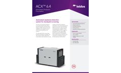Leidos - Model ACX 6.4 - Automated Checkpoint X-ray System - Datasheet