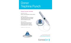 CorneaGen - Donor Trephine Punch - Datasheet