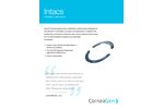 Intacs - Model ICI - Intacs Corneal Implants For Keratoconus - Brochure