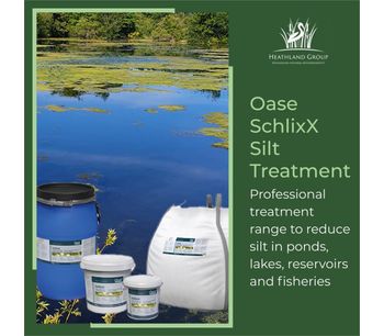 New Product Launch - Oase SchlixX Silt Treatment