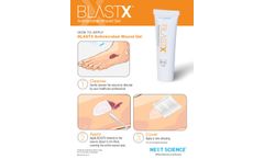 BlastX - Breakthrough Antimicrobial Wound Gel Datasheet