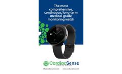 CardiacSense - Monitoring Watch Brochure