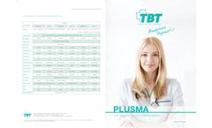 TBT Plusma - Model Plusma Series - H2O2 Plasma Sterilizers - Brochure