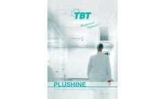 TBT - Model Plushine Series - Manual Trolley Washing Station - Brochure