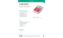 I-Tech - Model T-One Coach - 4-Channel Electrotherapy Device - Brochure