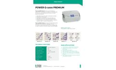 I-Tech - Model Power Q-1000 Premium - Pressotherapy Device - Brochure