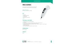 I-Tech - Model Mio-Sonic - Ultrasound Therapy Device - Brochure