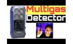 4x Gas Monitor and Multigas Detector - Video