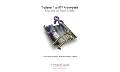 Triplanar 1st MTP Arthrodesis - Brochure