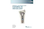 GEMINUS Distal Radius System Surgical Brochure