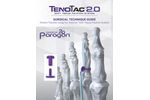 TenoTac - Model 2.0 - Soft Tissue Fixation System - Brochure